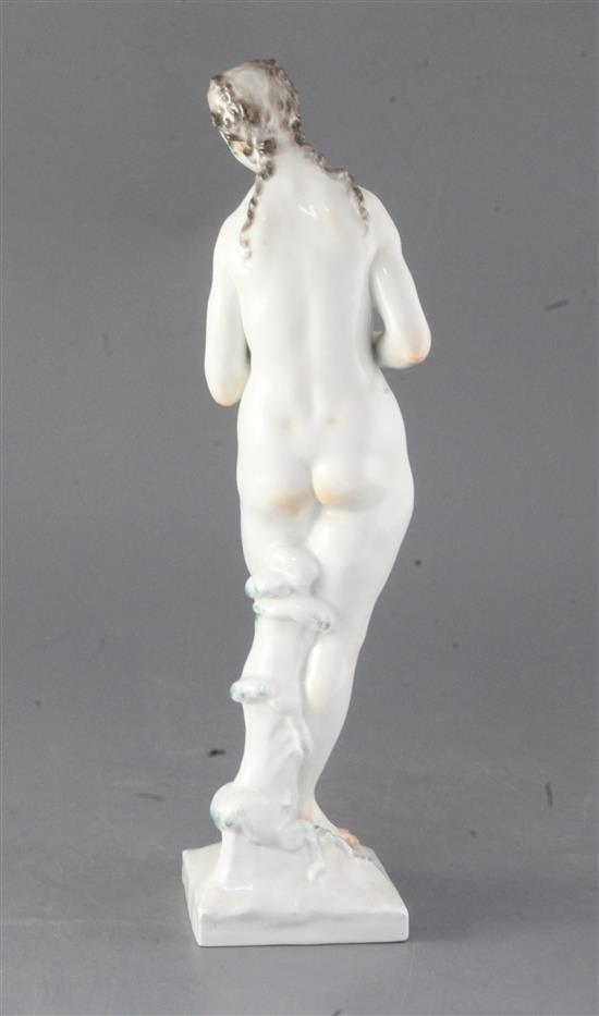 A Meissen porcelain figure of Venus, modelled by Paul Scheurich (1883-1945), first quarter 20th century, height 34.5cm